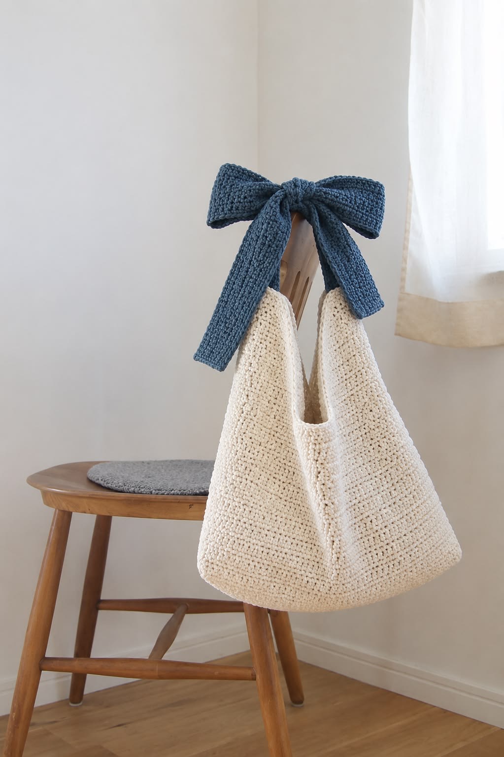 Bolso Lazo Azul